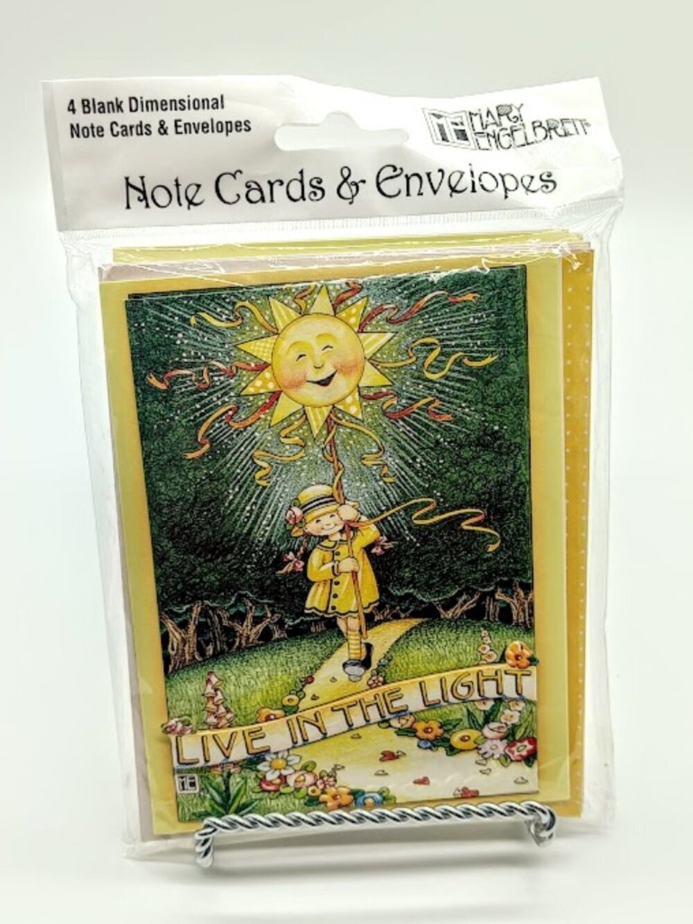 Mary Engelbreit Live in the Light Note Cards & Envelopes
